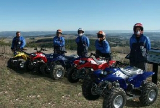  Ruta en cuatrimoto en el Tarn